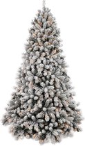 Wintervalley Trees - Sapin de Noël artificiel Osler avec éclairage LED - H210 x Ø135 cm - Milou