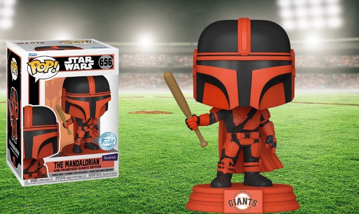 Toys Funko Pop Star Wars The Mandalorian San Francisco Giants Limit