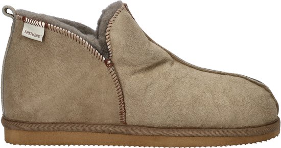 Shepherd Annie Dames Pantoffels - Taupe - Maat 40