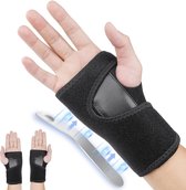 Ergonomische Polsbrace voor je rechterhand met Spalkstabilisator: Comfortabele Ondersteuning voor Verstuikingen en Gewrichtspijn, Voor een Actieve Levensstijl!