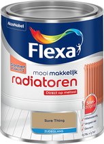 Flexa Mooi Makkelijk - Radiatoren Zijdeglans - Sure Thing - 0,75l