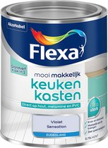 Flexa Mooi Makkelijk - Keukenkasten Zijdeglans - Violet Sensation - 0,75l