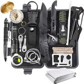 SHOP YOLO - Survival kit - survival mes - Noodpakket - 30 in 1 - camping/survival/jacht/medicijnkastje -cadeau voor man