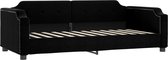 vidaXL - Slaapbank - 80x200 - cm - stof - zwart