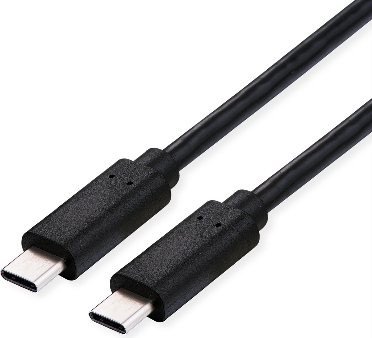 VALUE USB4 Gen3x2 Kabel, C-C, M/M, 8K UHD-2, 40Gbit/s, 100W, zwart, 0,8 m