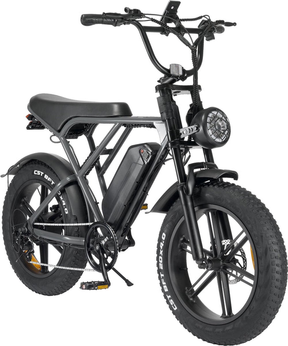 Ouxi H9 Fatbike E-bike 250Watt 25 km/u 20” banden – 7 versnellingen Deze model is toegestaan conform de Nederlandse wetgeving op de openbare weg. - OUXI