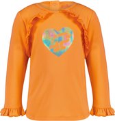 4President-Meisjes T-Shirt Heidi-Light Orange - Maat 104