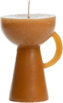 Rustik Lys - Figuurkaars 'Cup' (Caramel, 20 branduren)