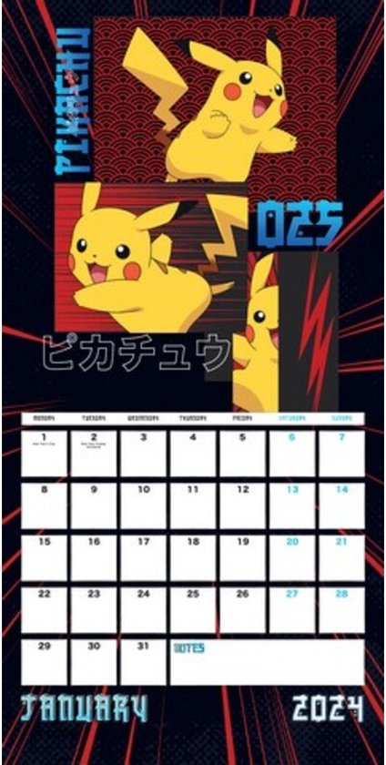 GAME Pokémon: Calendrier des jours fériés