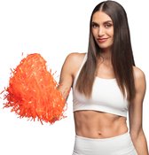 Boland - Pompom oranje (34 cm) Oranje - Volwassenen - Unisex - Cheerleader - Sport