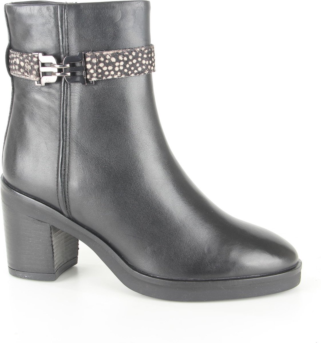 Maruti - Vivien Enkellaarsjes op hak Zwart - Black/Pixel Black - 41