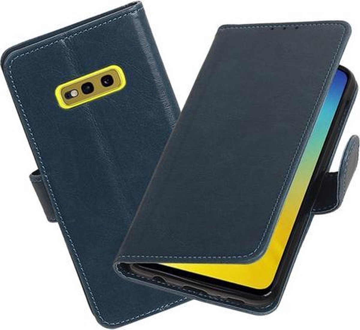 Motief Bookstyle Hoesje voor Samsung Galaxy S10e Blauw
