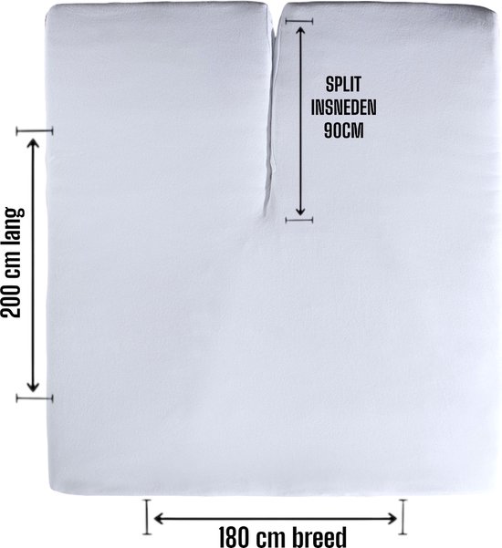 Splittopper Hoeslaken - Split Hoeslaken - WeidsWonen&Slapen