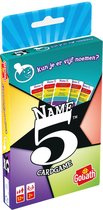 Goliath Name 5 Card Game - Kaartspel - Trivia - Kun je er vijf noemen?