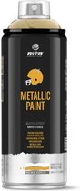 Peinture en aérosol métallisée or MTN - RAL 1036 - aérosol de 400 ml pour diverses utilisations, utilisable sur bois, plastique et métal
