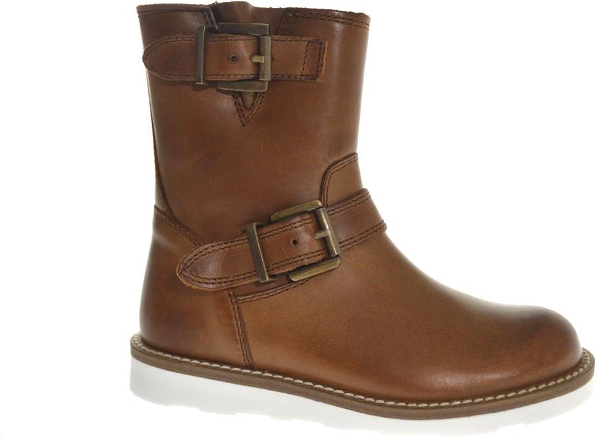 Gattino G2442 234 26LE Mid Bruin Unisex Enkellaarzen - Bruin - 29