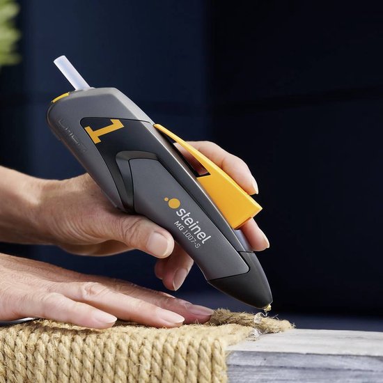 Pistola De Pegamento Térmico Inalámbrica Steinel MobileGlue 3011 - 2 Temperaturas, Barras 11 Mm, Compatible Con Baterías Bosch PFA