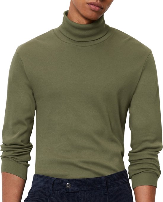 Marc O'Polo Rollneck Longsleeve T-shirt Mannen - Maat L