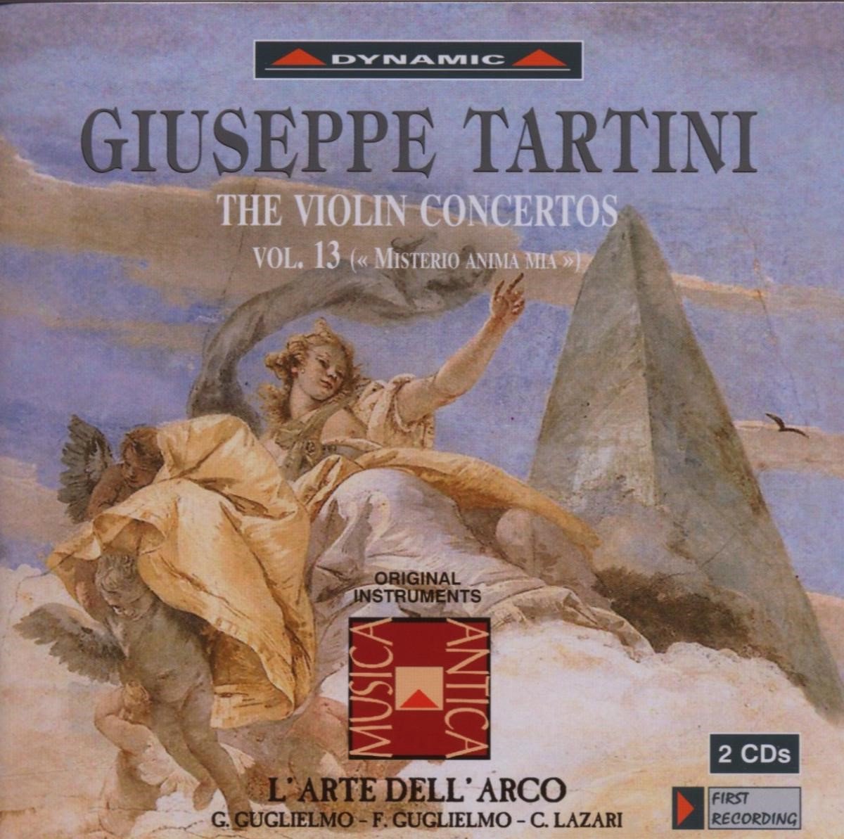 L'Arte Dell'Arco, Giovanni Guglielmo - Tartini: The Violin Concertos (Volume 13) (2 CD)