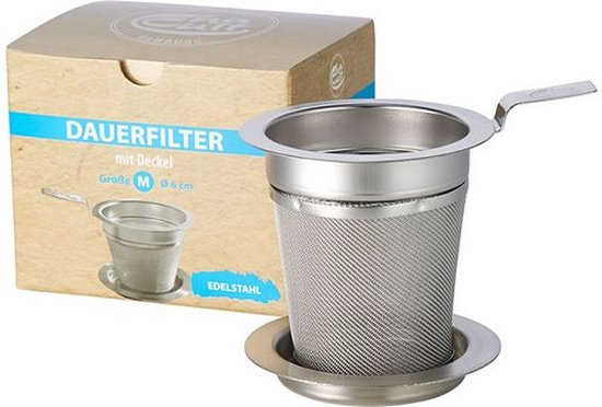 RVS Theefilter S voor losse thee kopen