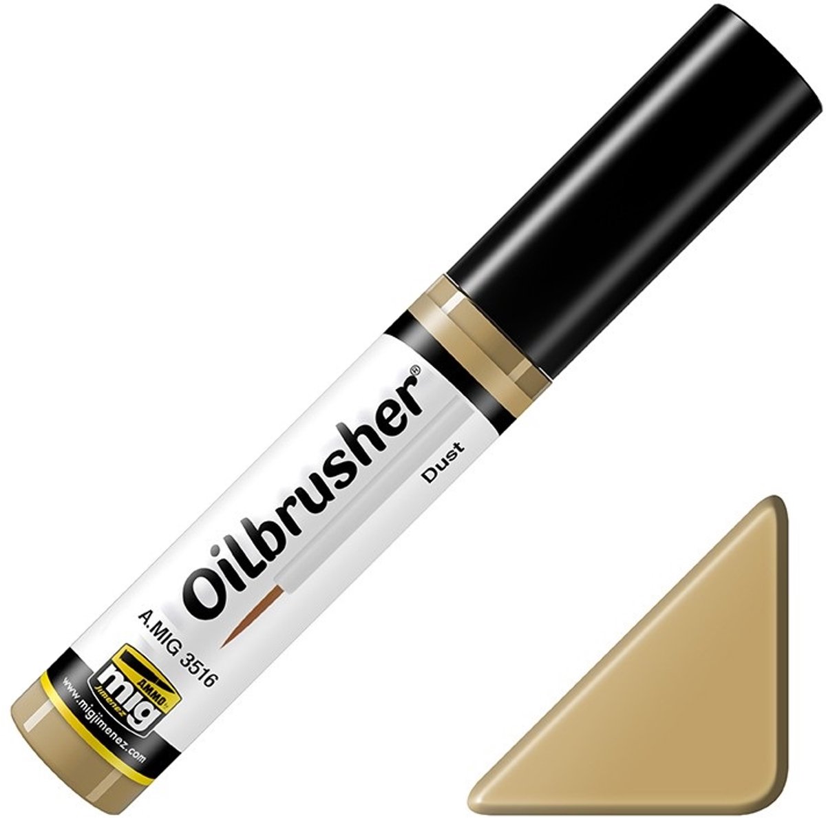 AMMO by Mig Jimenez Hobbyverf Enamel verf - MIG 3516 Oilbrusher Dust Oilbrusher(s) - 10 ml