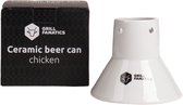 Poulet en Can de bière en Ceramic / Gardien de poulet