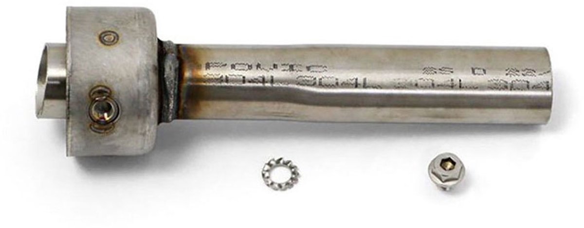 Akrapovic V-tuv237/1 Geluidsdemper Zilver