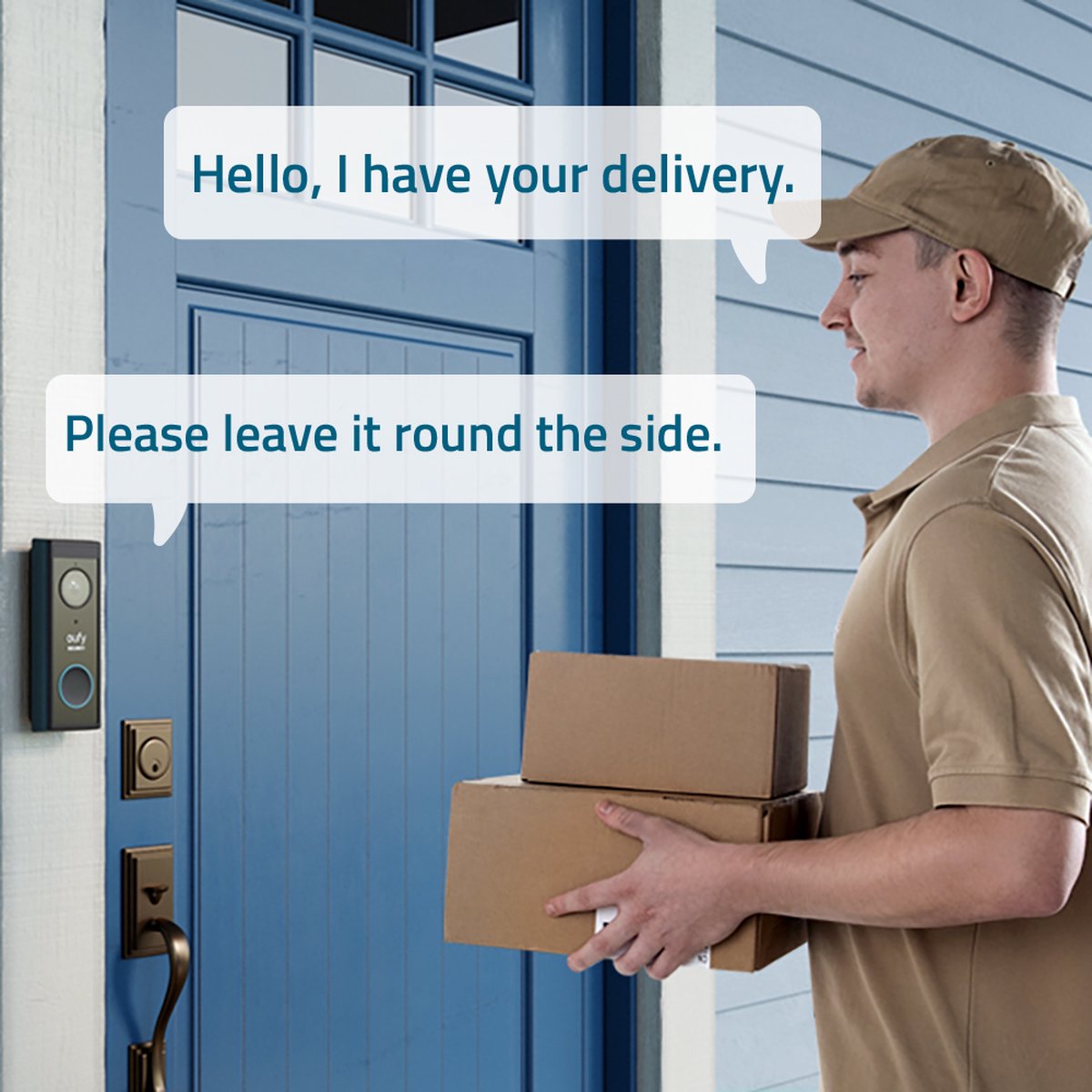 Afbeelding 3 van Bundel Eufy Doorbell 2K & EufyCam 2C Add-on camera