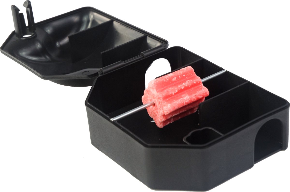 Voerdoos Muis Combi PCO incl. sleutel - Voerdoos voor muizen - 12,5 x 10,5 x 6,5 cm