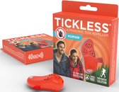 TickLess vlooien en teken afweer voor Kinderen / Volwassenen - Oranje/Rood