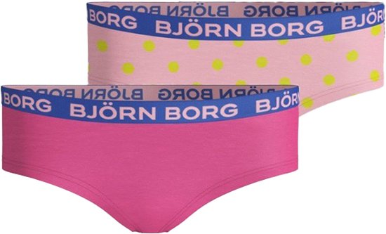 Bjorn Borg Filles Hipster 2p Point Taille 146-152 Femmes
