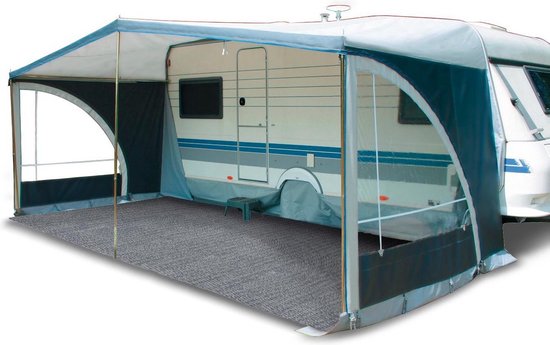 Eurotrail Multi Functional Tapijt - 250*250cm - Grijs/Blauw van Eurotrail — afbeelding 4