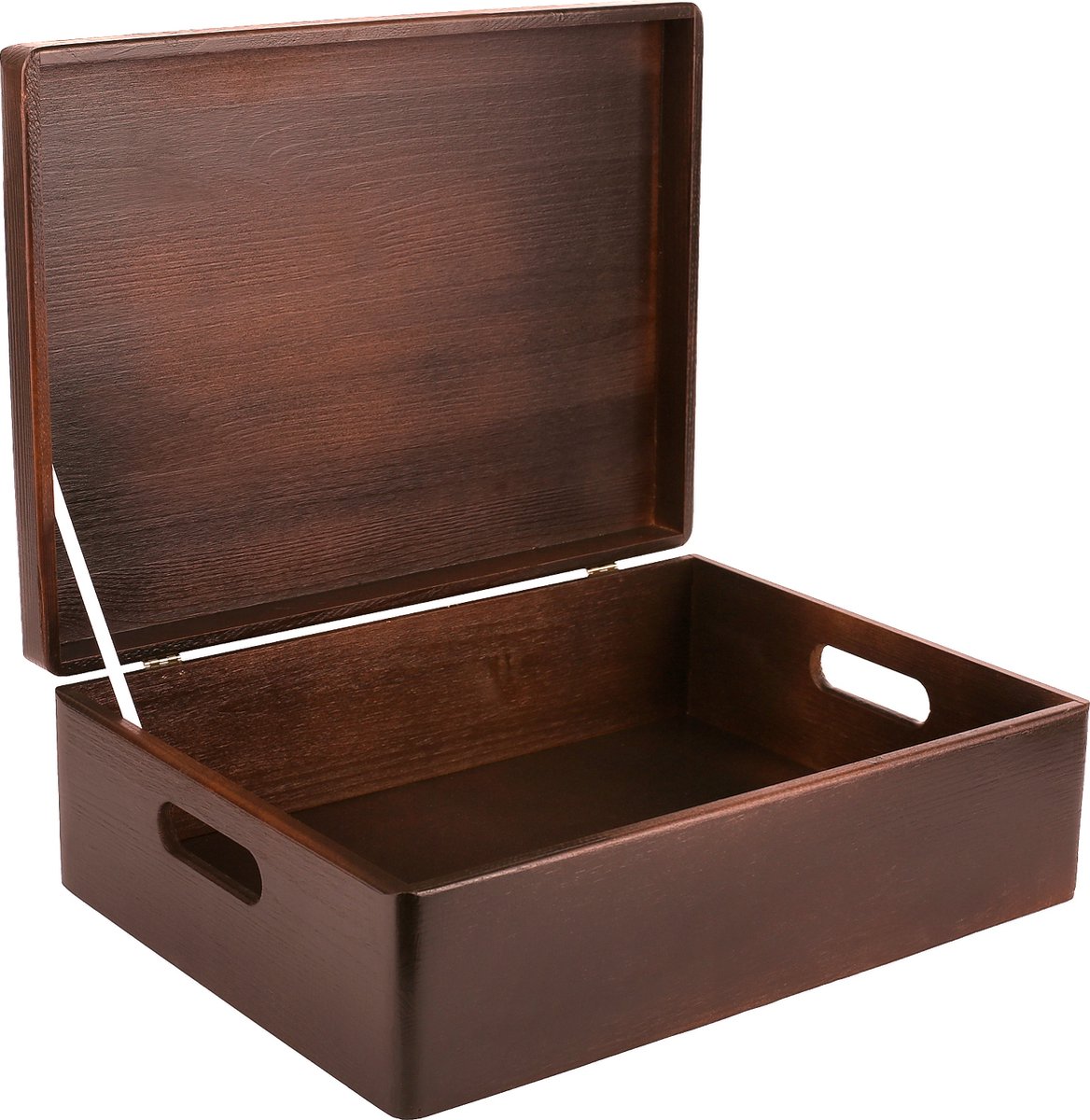 Creative Deco Caisse Bois Rangement Marron 40 x 30 x 13 cm (+/- 1cm) Boîte  Rangement Bois Boite Rangement Cuisine Caisse de Rangement Bureau - Achat &  prix