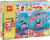 APLI Kids APLI - Puzzel Top Secret Strand (60 stuks)