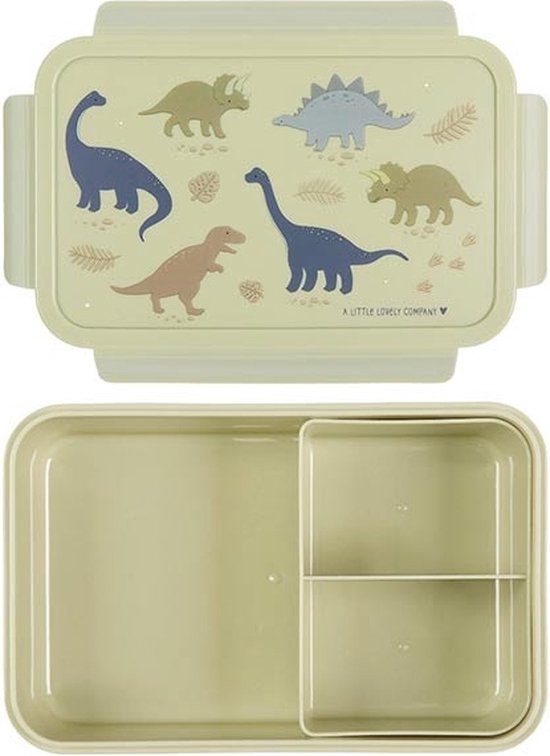 A Little Lovely Company - Bento brooddoos lunchbox broodtrommel - Dinosaurussen - A Little Lovely Company