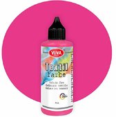 Viva textielverf roze 90 ml