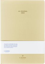 My Journal A4 Agenda 2024 - Beige / Orange
