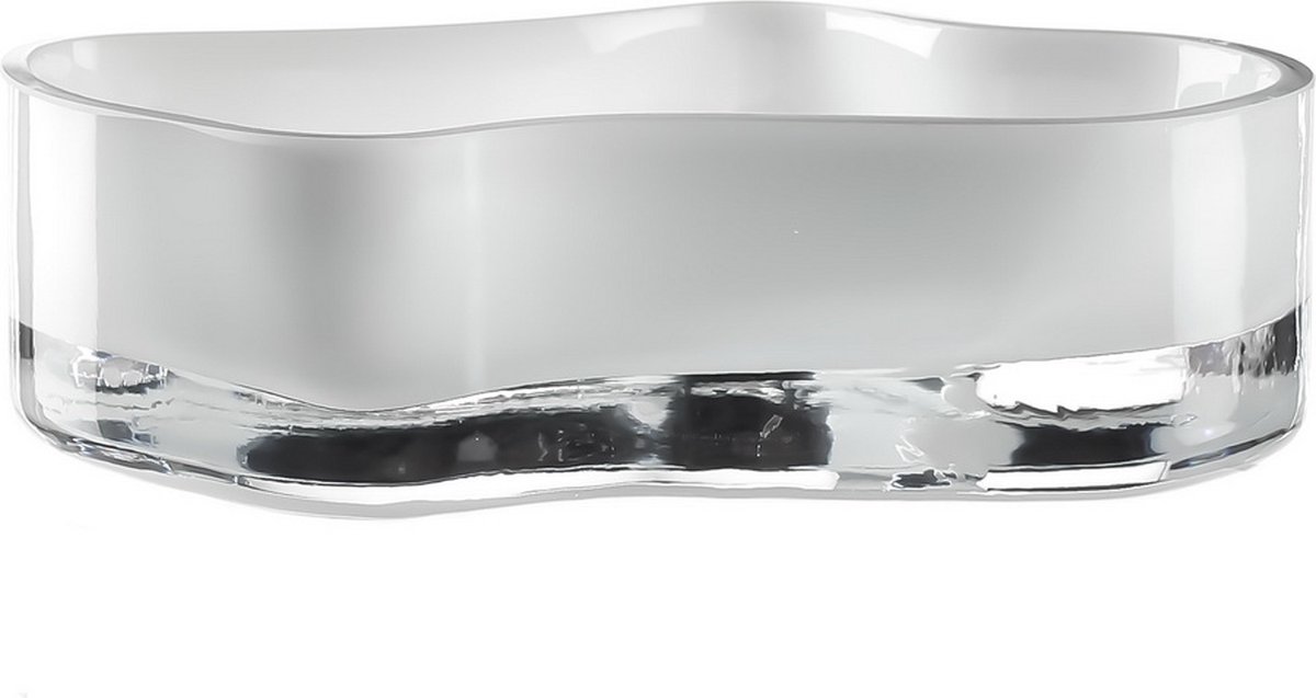 Modern design schaal, bord, geïnspireerd CORAL + Aalto, COR06WH