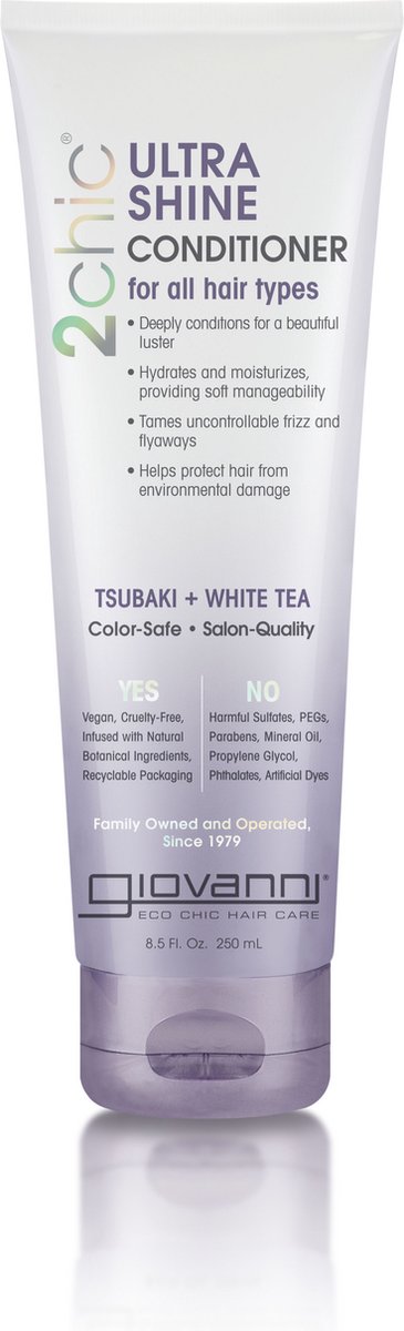 Giovanni Cosmetics - 2chic - Ultra-Shine Conditioner with Tsubaki & White Tea 250 ml