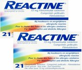 Reactine 10mg - 2 x 21 tabletten