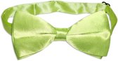 Vlinderdas strik voor volwassenen met handige verstelbare sluiting lime green - dasstrik - lime green - groen - huwelijk