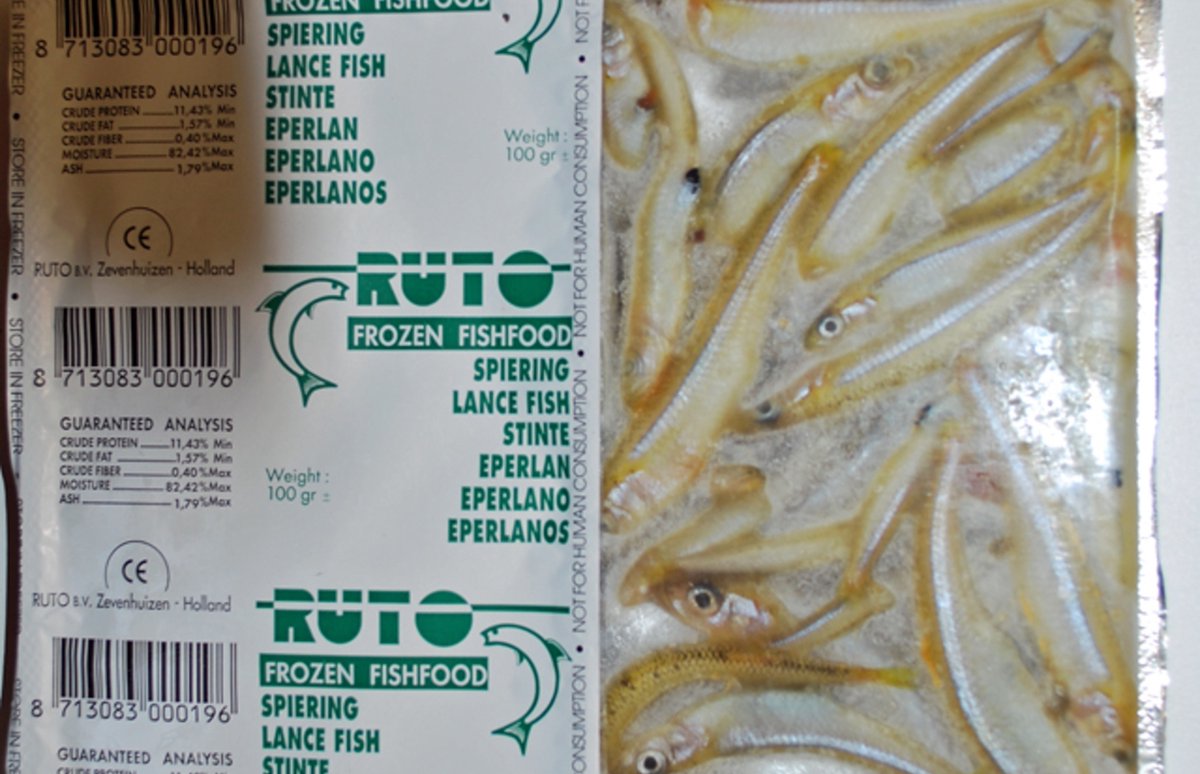 Ruto Spiering 100 gram | diepvries hele visjes Diepvries