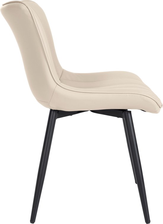 CLP Lisburn Set van 2 eetkamerstoelen - Zonder armleuning -, Kleur