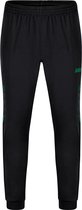 Jako - Polyester Pants Challenge - Zwarte Sportbroeken Heren-XL