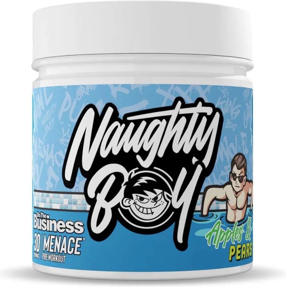 Naughty Boy - Menace Do The Business - Limited editie met S7 - Appel-Peer - 390g