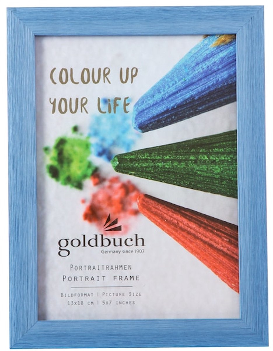 Goldbuch Fotolijst Colour up your life - Blauw - 13x18 cm