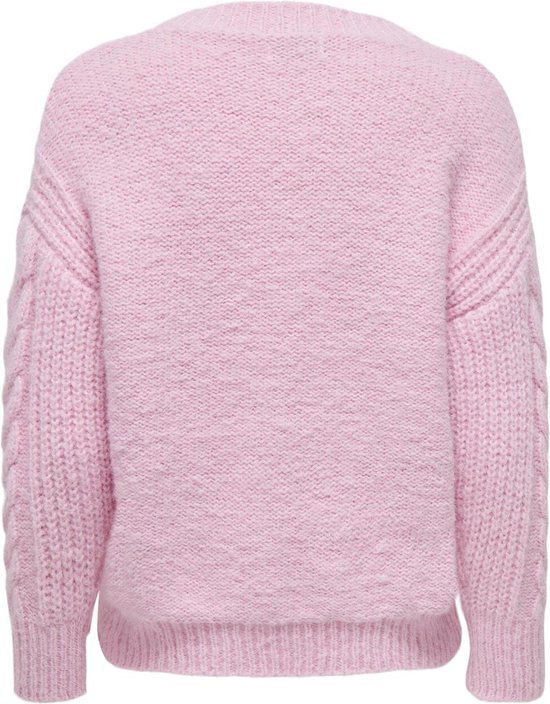 Only - Onlmelli Ls Oneck Button Cardi Knt - 5087338 Canteen New Gold Buttons