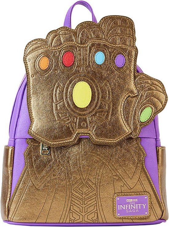 Loungefly - Mini sac à dos Marvel Shine Thanos Gauntlet