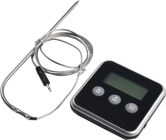 Yosoo o Elektronische LCD Digitale Temperatuurmeter, Thermometer Sonde Sensor met Grote LCD Vertoning Bedraad voor Koelkast Yosoo o Elektronische LCD Digitale Temperatuurmeter, Thermometer Sonde Sensor met Grote LCD Vertoning Bedraad voor Koelkast