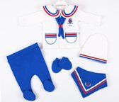 Babysetje 5-delig - Newborn kleding set/jongens - kraamcadeau - babykleding - babykleertjes